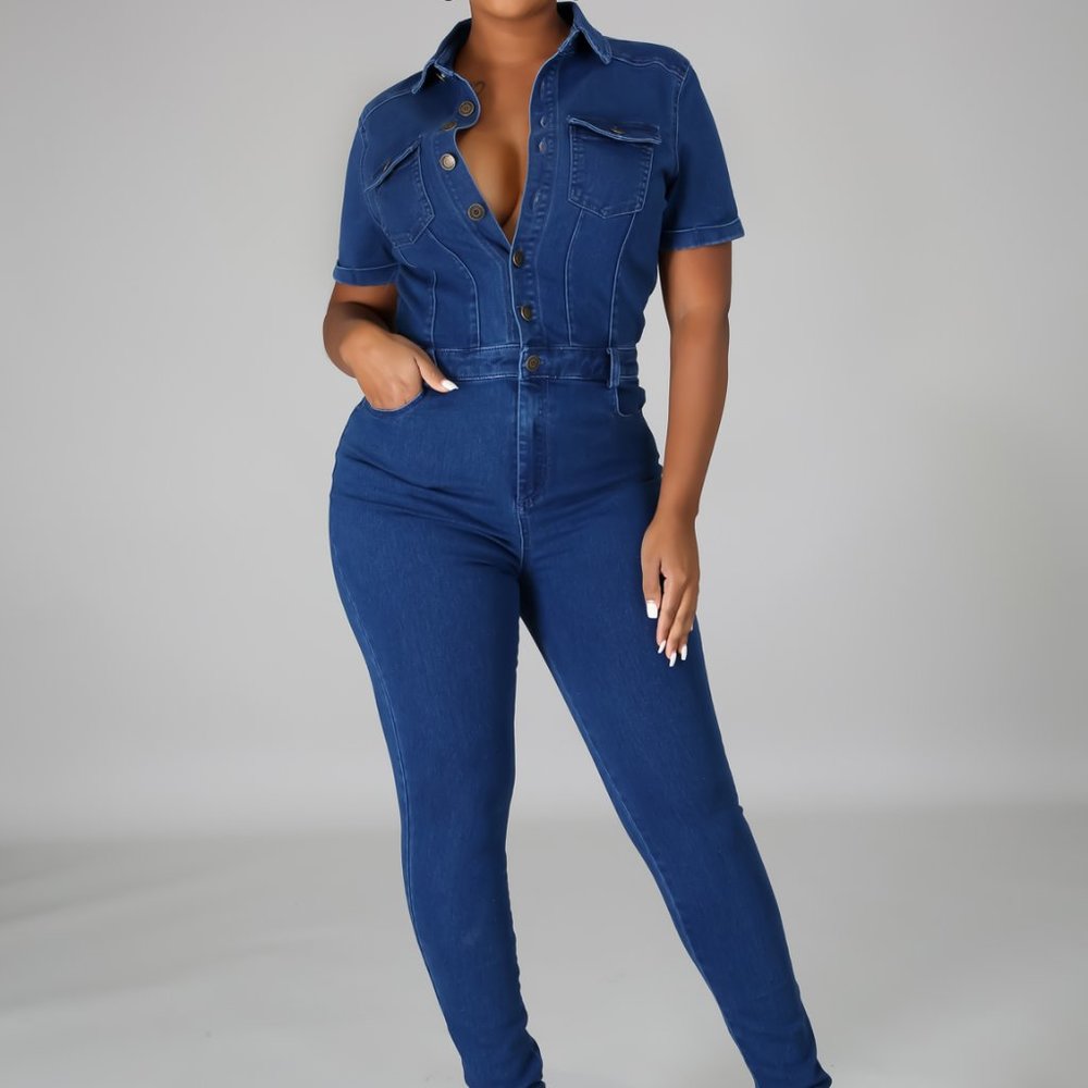 Denim Jumpsuit